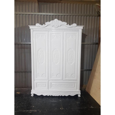 tủ tân cổ điển gỗ tự nhiên 100%