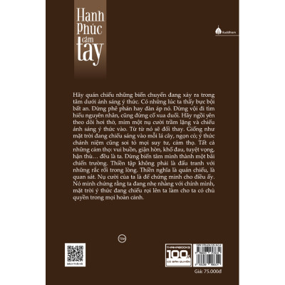 Combo 2 Cuốn sách: Gieo Trồng Hạnh Phúc + Hạnh Phúc Cầm Tay