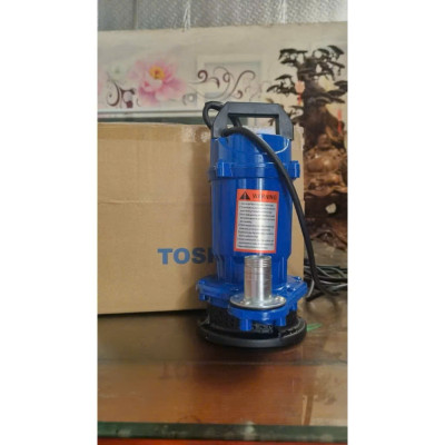 Máy Bơm Chìm, Máy Bơm Tõm 370W dùng điện 220V, dây đồng Toshi - Máy bơm nước thả chìm, Bảo Hành 6 tháng