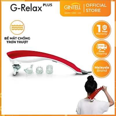 |GIÁ SỐC| Máy Massage Cầm Tay GINTELL - G-Relax PLUS Chính Hãng | 1 Năm bảo hành chính hãng