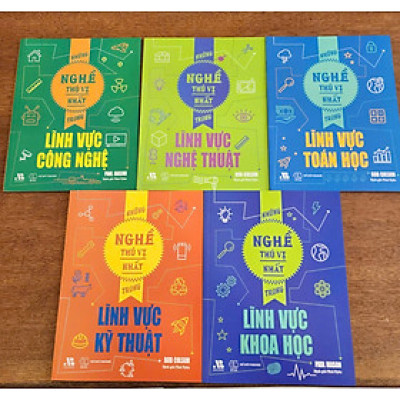 Sách Những nghề thú vị nhất trong lĩnh vực - Nhà sản xuất: CONG TY TNHH SACH A CHAU- Combo 5 Cuốn Sách Series Những Ngành Nghề Thú Vị Nhất – Hành Trang Cho Ước Mơ Trẻ Thơ!
