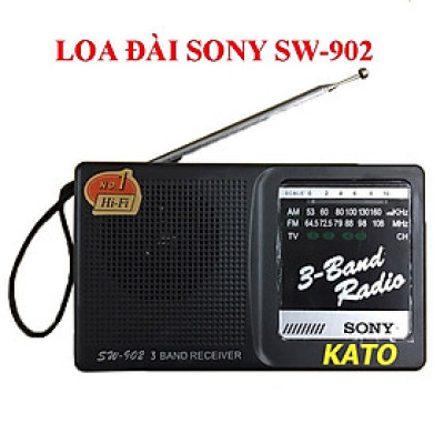 Đài FM Sony SW-902 đọc usb, thẻ nhớ ( Hàng Chính Hãng )
