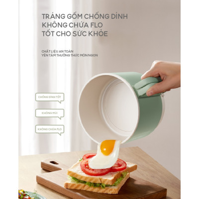 Nồi lẩu điện BEAR 1.2L công suất 500W DRG-Z12K1 (MC-4H12J)