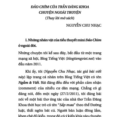 Đảo Chìm - Trần Đăng Khoa (Bìa Mềm)