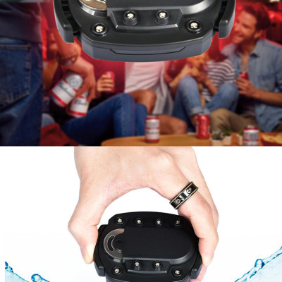 Dụng cụ mở nắp lon bia,khui chai bia cao cấp 2 trong 1 bằng Inox tiện dụng