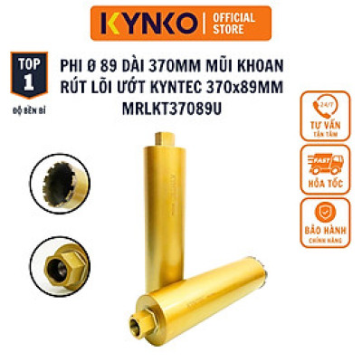 Ø 89 dài 370MM 370x89MM Mũi khoan rút lõi bê tông ướt KYNKO KYNTEC đường kính MRLKT37089U chính hãng