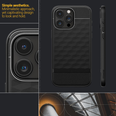 Ốp Lưng Dành Cho iPhone 15 ProMax SPIGEN CASEOLOGY PARALLAX MAGFIT_ Hàng chính hãng