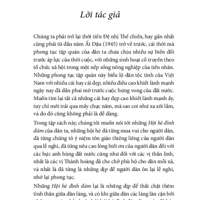 Nếp Cũ - Hội Hè Đình Đám