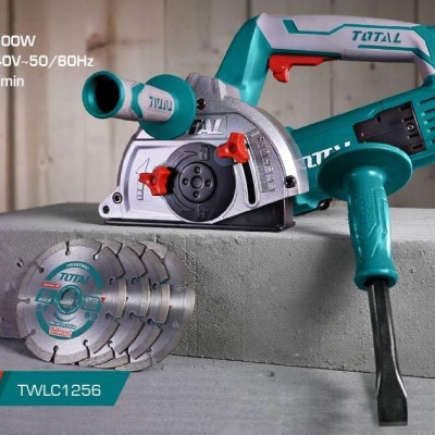 MÁY CẮT RÃNH TƯỜNG 125MM 1500W TOTAL TWLC1256 - HÀNG CHÍNH HÃNG