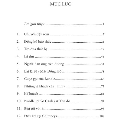 Sách - The Seven Dials Mystery - Kỳ Án Bảy Mặt Đồng Hồ