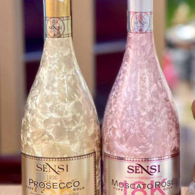 Vang Sủi Hồng Sensi 18K Prosecco Rose Rượu Vang Ý Sủi Hồng Nhập Khẩu Chính Hãng Fall In Love With MonteCarlo