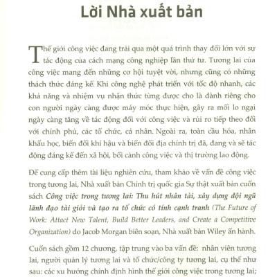 Công Việc Trong Tương Lai