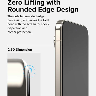 [Combo 2] Dán cường lực Google Pixel 10 / Pixel 9 RINGKE Easy Slide Tempered Glass - Hàng Chính Hãng