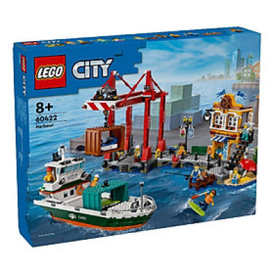 Đồ Chơi Lắp Ráp Hệ Thống Cảng Biển Và Tàu Chở Hàng LEGO CITY 60422 (1226 chi tiết)