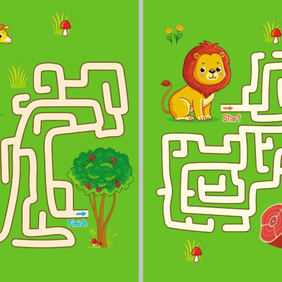 Bộ sách Trò chơi MÊ CUNG phát triển trí tuệ 1234 - phiên bản Wipe Clean: Viết xóa được (dành cho trẻ từ 2-6 tuổi)