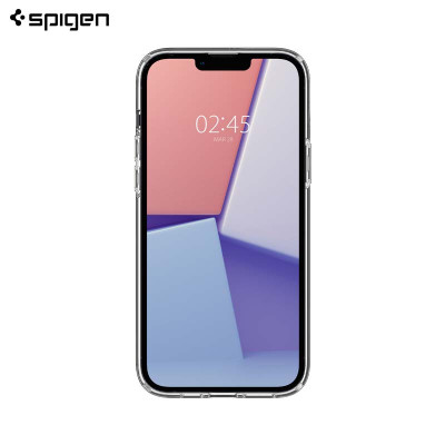 Ốp Lưng dành cho iPhone 14/14 Plus/14 Pro/14 Pro Max SPIGEN Ultra Hybrid S Crystal Clear - Hàng Chính Hãng