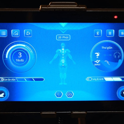 Ghế Massage Lifesport LS-929, Ghế Massage Tích Hợp Đo Chỉ Số Nhịp Tim, Huyết Áp, Nồng Độ SO2