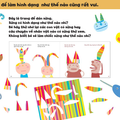 Tủ Sách Vui Để Học - Xé Dán Thật Vui!