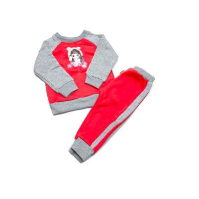 Quần phối sọc dài nỉ bông cotton BABIBOO - BB100