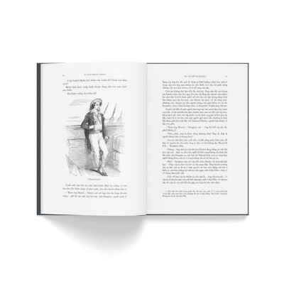 Sách - Bá tước Monte-Cristo, trọn bộ 3 tập, tặng kèm 02 postcards