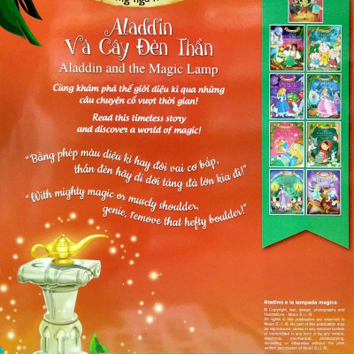 Aladdin Và Cây Đèn Thần (Song Ngữ Anh - Việt)