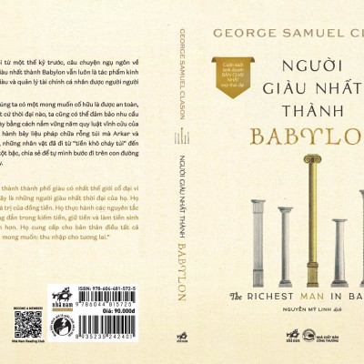 Sách - Người giàu nhất thành Babylon: Cuốn sách kinh doanh bán chạy nhất mọi thời đại (George Samuel Clason) (Nhã Nam Official)