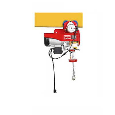 Bộ Tời Điện Kèm Rùa ABG PA200 (100/200kg) 12 Mét - Giúp Máy Tời Treo Nâng Hạ Vật Nặng Dễ Dàng Trong Nhà Xưởng Công Nghiệp Và Đời Sống, Nâng Kéo Linh Hoạt, Hiệu Quả Cao - Hàng Chính Hãng