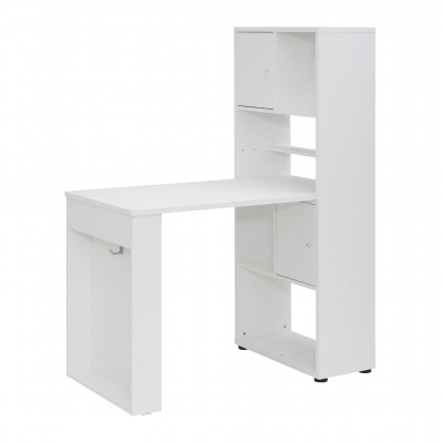 Bàn liền giá sách đa dạng thiết kế đẹp SMLIFE Domenico