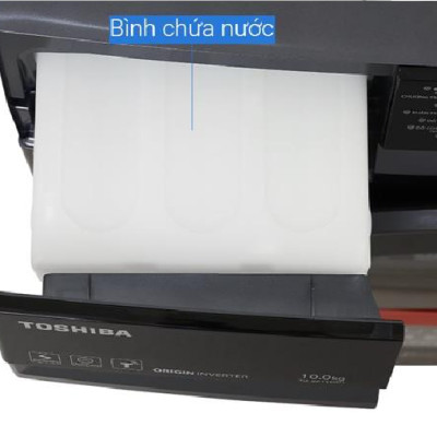 Máy sấy bơm nhiệt Toshiba 10 kg TD-BP110GHV(MG) - HÀNG CHÍNH HÃNG - CHỈ GIAO HCM