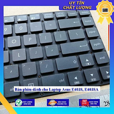 Bàn phím dùng cho Laptop Asus E403S E403SA  - Hàng Nhập Khẩu New Seal