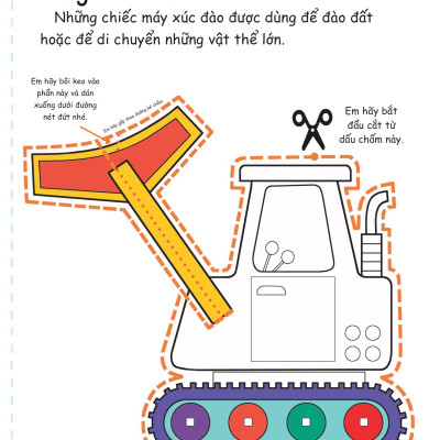 Cắt, Gấp, Tô Màu - Các Loại Phương Tiện