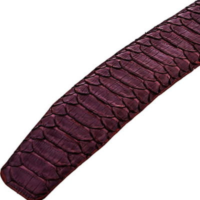 Thắt Lưng Nam Da Trăn VIP Bản Lớn Đầu Kim Huy Hoàng HT4338 - Nâu