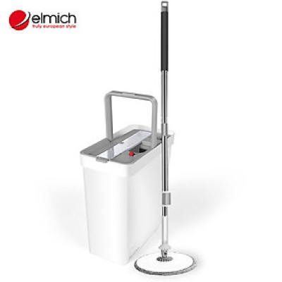Bộ cây lau nhà tự vắt thông minh Elmich EL8428 bàn xoay 360 độ