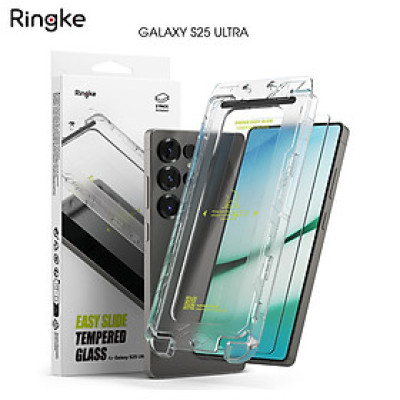 [Combo 2] Dán cường lực dành cho Samsung Galaxy S25 Ultra/S25 Plus/S25 RINGKE Easy Slide Tempered Glass - Hàng Chính Hãng