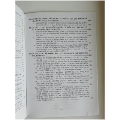 Sách Hệ Thống Mục Lục Ngân Sách Nhà Nước sửa đổi, bổ sung năm 2025 theo Thông tư 41/2025/TT-BTC (V2630D)