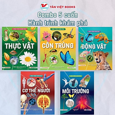Sách - Hành Trình Khám Phá - Chọn Lẻ 5 Chủ Đề - Tân Việt Books
