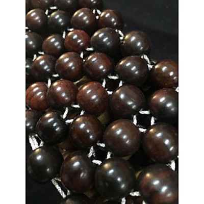 Chiếu Hạt Gỗ Cẩm Lai Cao Cấp - Kích Thước 2,2mx2m hạt 1.2cm ( video , hình thật )