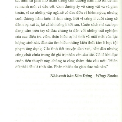 Hồ Sơ Tâm Lí Tội Phạm - Tập 5 - Một cuốn tiểu thuyết khiến người đọc ớn lạnh sống lưng
