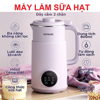 Máiy Làm Sữa Hạt Ngũ Cốc Đa Năng OSTMARS – Nấu Cháo, Súp, Sữa Hạt Đều Ngon Loại Xịn, đèn ốp trần