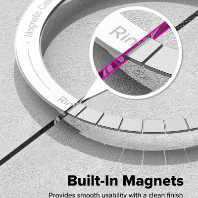 Ốp lưng trong suốt sạc từ tính cho Samsung Galaxy Z Fold 7 RINGKE Fusion Magnetic vỏ mỏng nhẹ chống ố vàng_ Hàng Chính Hãng