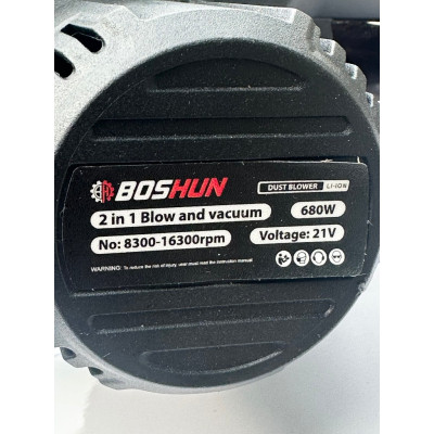 Máy Thổi Hút Bụi Pin Boshun Chân Pin Phổ Thông M21 Tiện Dụng Boshun