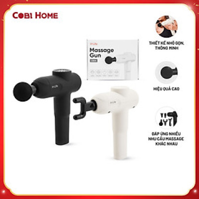 Máy massage H-Life cầm tay - 6 cấp độ, 4 đầu massage H-Life, pin 2000mAh, sạc Type-C - Cobihome