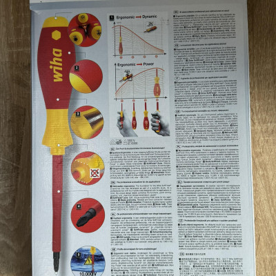 Bộ tua vít lục giác cách điện 1000V Wiha 29466