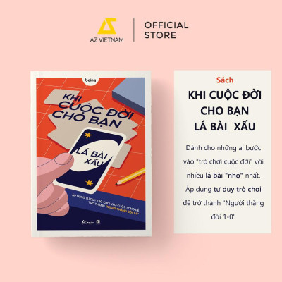 Sách Khi Cuộc Đời Cho Bạn Lá Bài Xấu - AZB