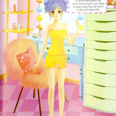 368 Bóc Dán Sticker - Hình Dán Trang Phục Công Chúa - Quyển 3 - Thời Trang