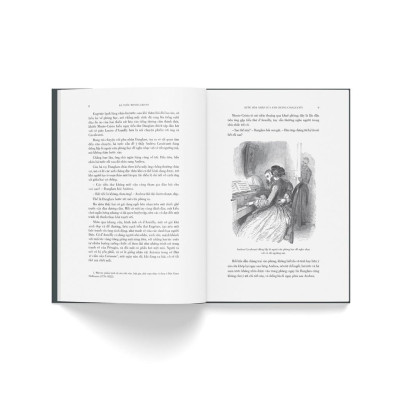 Sách - Bá tước Monte-Cristo, trọn bộ 3 tập, tặng kèm 02 postcards