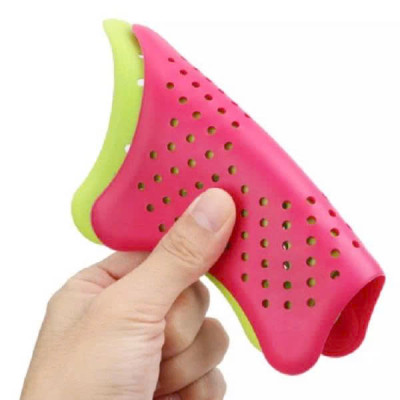 Miếng Lọc Rác Silicon Thông Minh Nhà Tắm, Bồn Rửa Bát - Hình ngôi sao, có chân bám cố định (giao màu ngẫu nhiên)