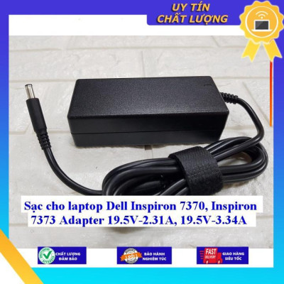 Sạc cho laptop Dell Inspiron 7370, Inspiron 7373 Adapter 19.5V-2.31A 19.5V-3.34A - Hàng Nhập Khẩu New Seal