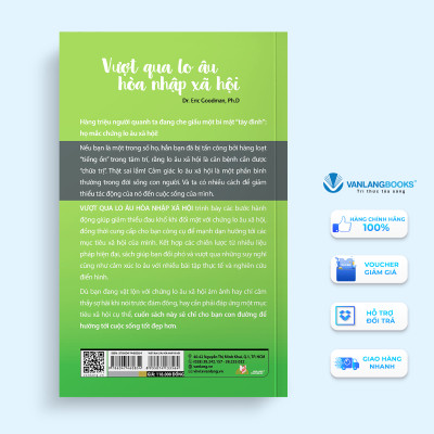 Vượt Qua Lo Âu Hòa Nhập Xã Hội  - Vanlangbooks