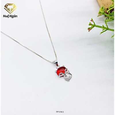 Dây chuyền bạc 925 Huệ Ngân - Hồ ly phong thủy may mắn PP1561